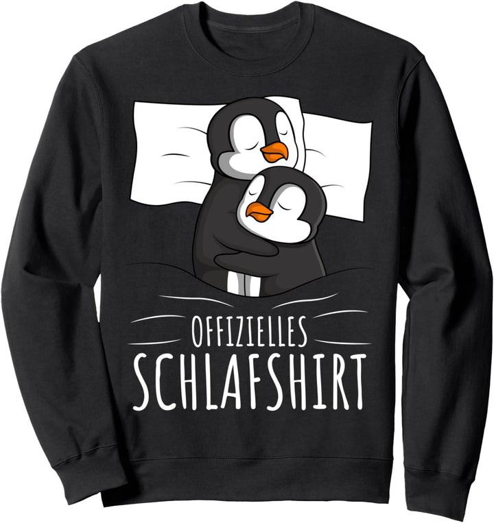 Offizielles Schlafshirt Pinguin Schlafanzug Penguin Sweatshirt