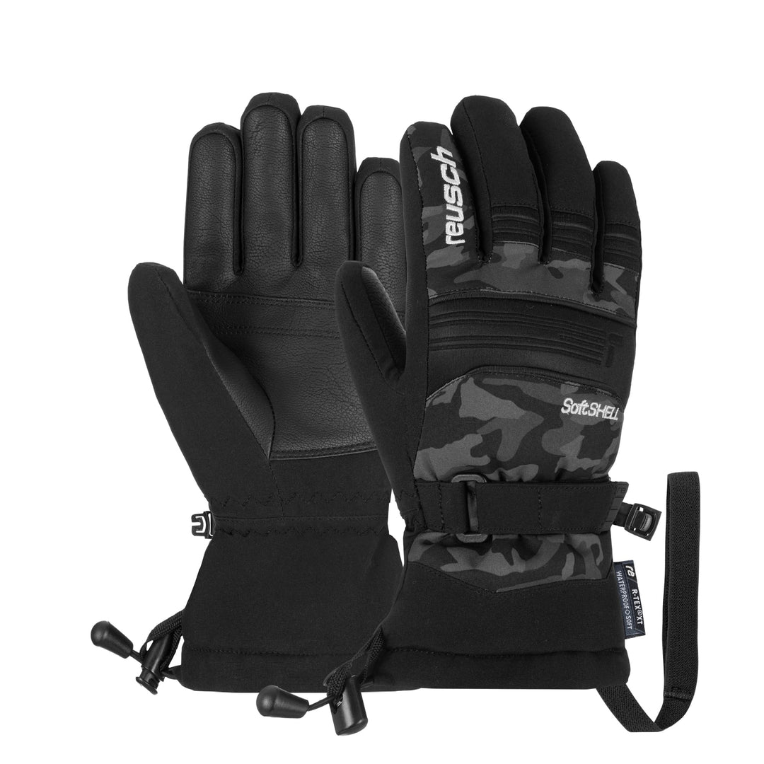Reusch Unisex Jugend Kinder Handschuhe Kondor R-tex Xt Junior Warm, Wasserdicht, Atmungsaktiv 4 grau