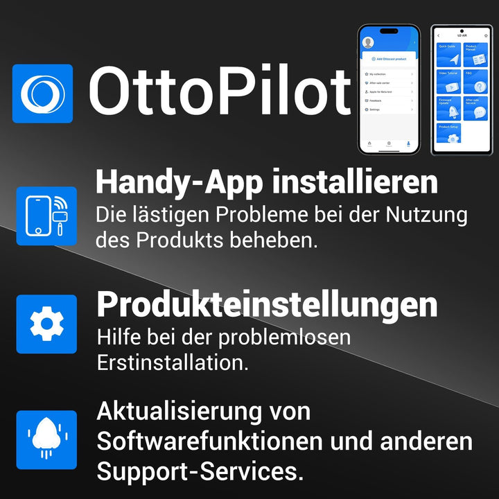 OTTOCAST Android-Auto-Wireless-Adapter-Kabellos-AA-Dongle, Android Car Kabellos Adapter Plug Play Dr