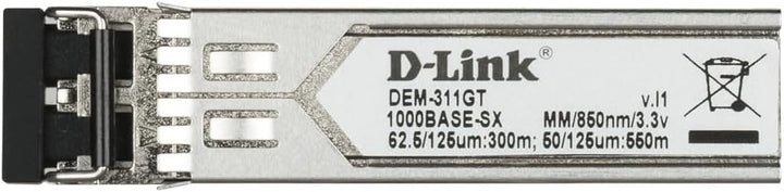 D-Link DEM-311GT 1-Port GBIC für 1000Base SX (LC-Duplex) Multi-Modus-Transceiver