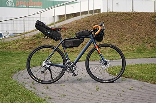 Prophete Sattelpacktasche Bike Packing Version, 10 L Volumen, 100% wasserdicht