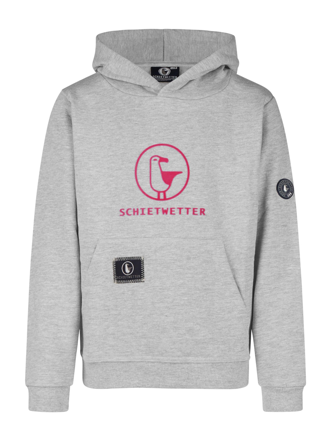 SCHIETWETTER Unisex Kinder Hoodie Toni, Kapuzenpullover, Kapuzenhoodie, Sweater, Sweatshirt, kuschel