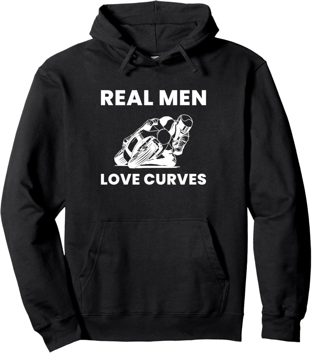 Real Men Love Curves Supersportler Pullover Hoodie