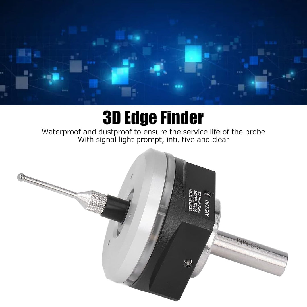 3D-Kantensucher, Multifunktionaler CNC-3D-Kantentaster mit Hoher Genauigkeit, mit Wolframstahlspitze