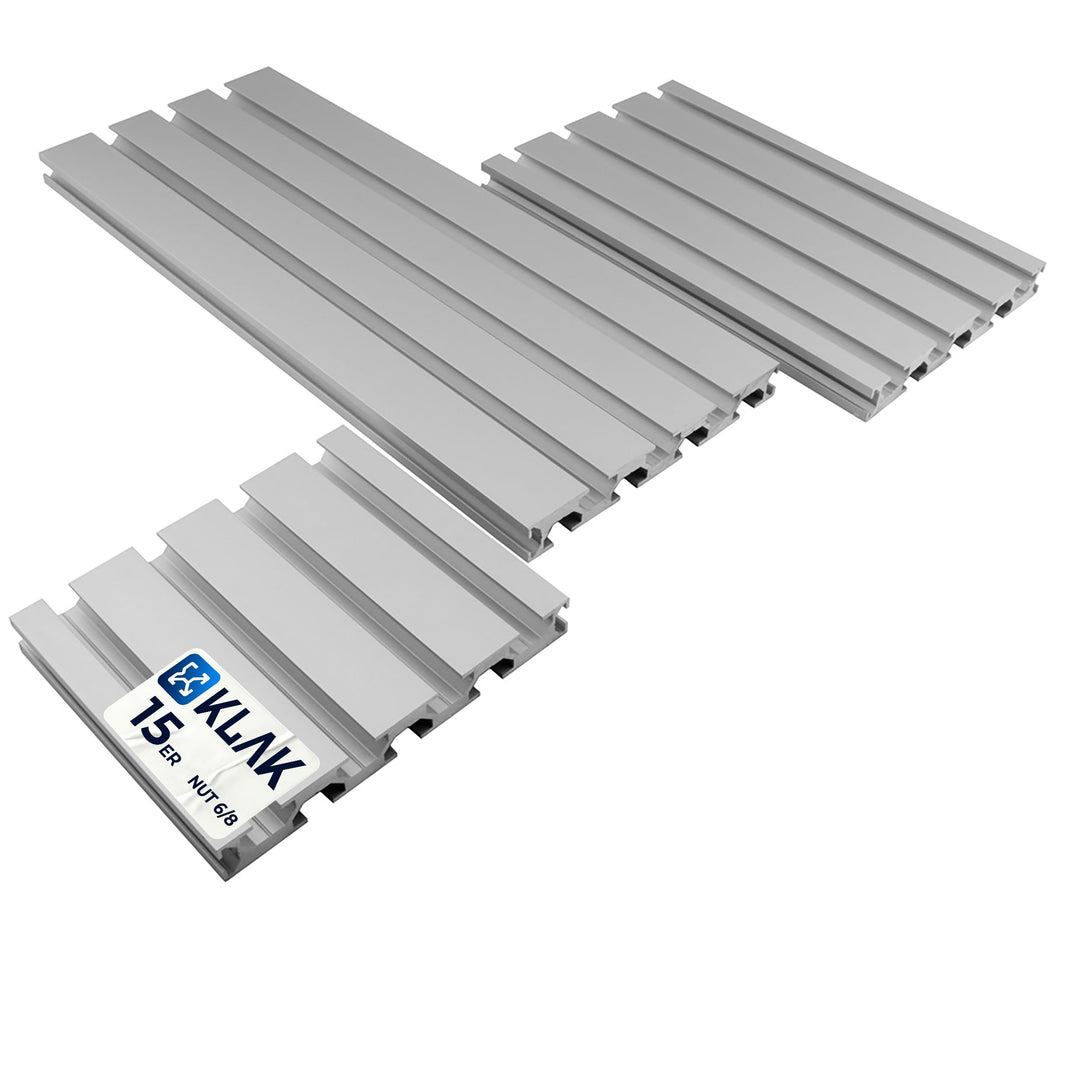 Alu Profil 15x120mm System-, Montage-, Konstruktionsprofil Nut 8-1300mm, 1300
