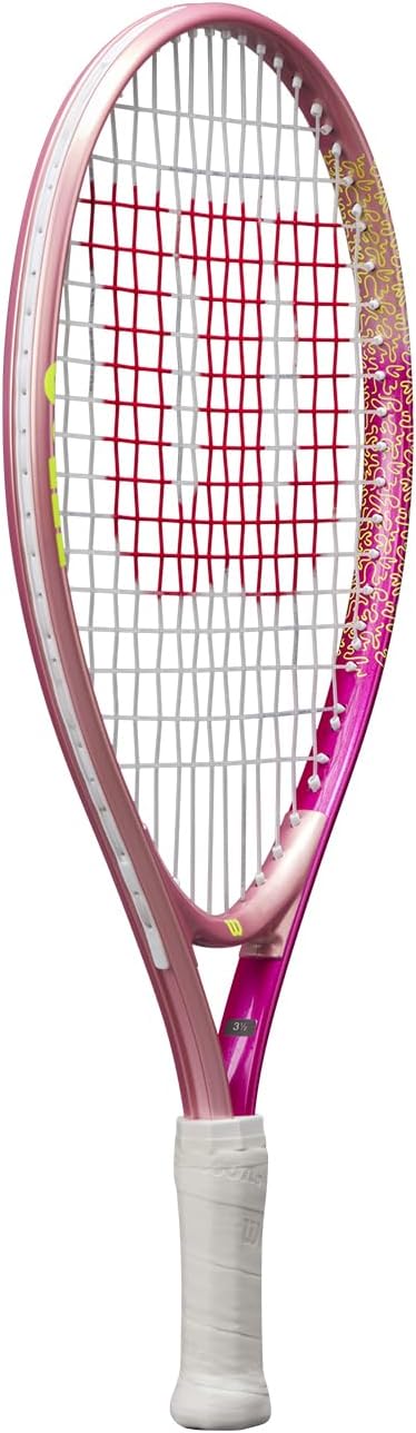 Wilson Intrigue Jr 19 Tennis Racket, Hellrosa
