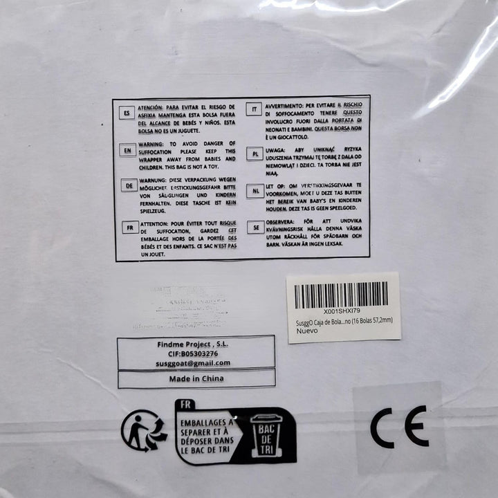 Professionelle Billardkugel-Box, Standardgrösse, komplettes Set mit amerikanischen Billardkugeln 16