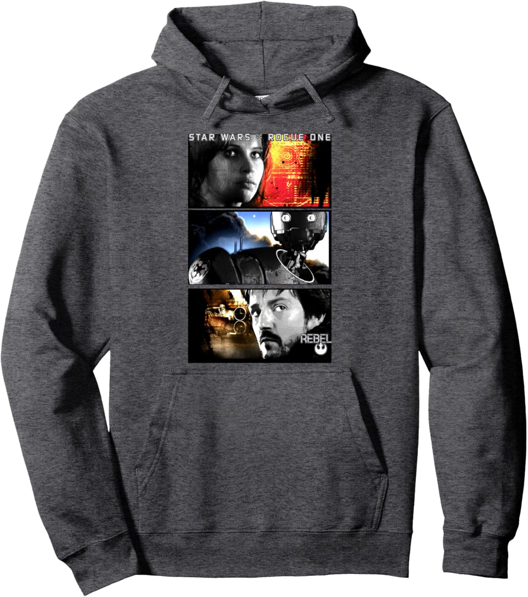 Star Wars Rogue One Rebel Hero Panels Pullover Hoodie