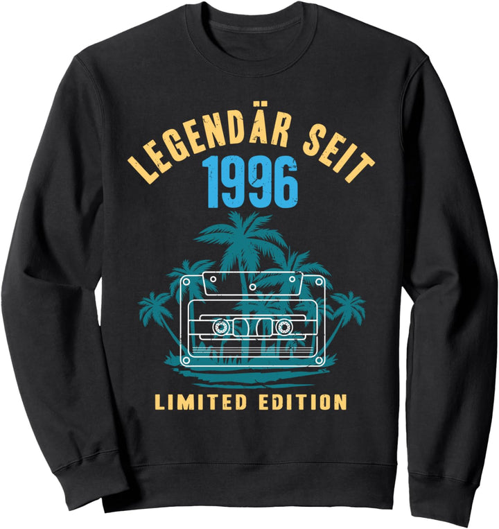 Legendär Seit 1996 Jahrgang 24 Geburtstag Geschenk Vintage Sweatshirt