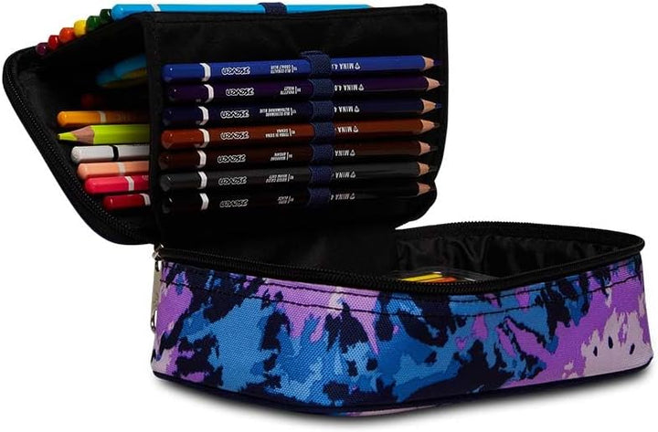 Seven Quick Case, Federmäppchen, Mäppchen, Mehrfarbig, Federtasche für Schreibwaren, Etui mit Stifte