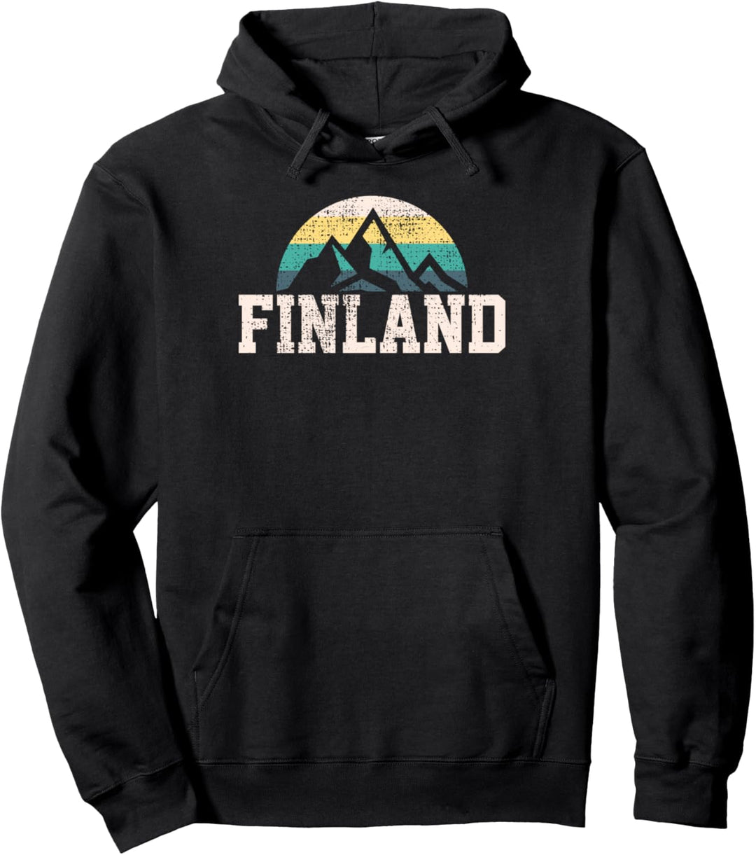Finnland Finnisch Vintage Pullover Hoodie