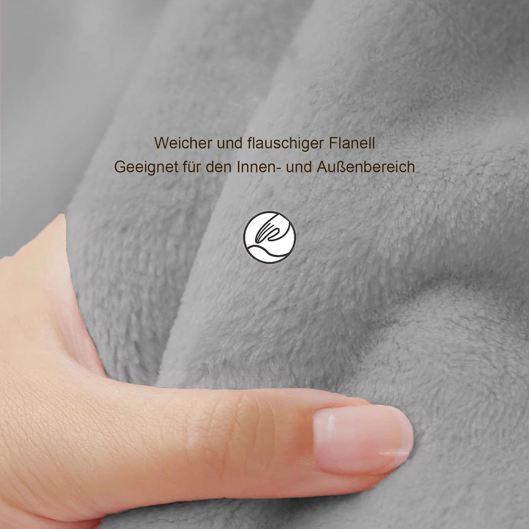 Oma Geschenk, Personalisierte Decke mit ärmeln Oma Geschenke zum Geburtstag, Geburtstagsgeschenk Wei