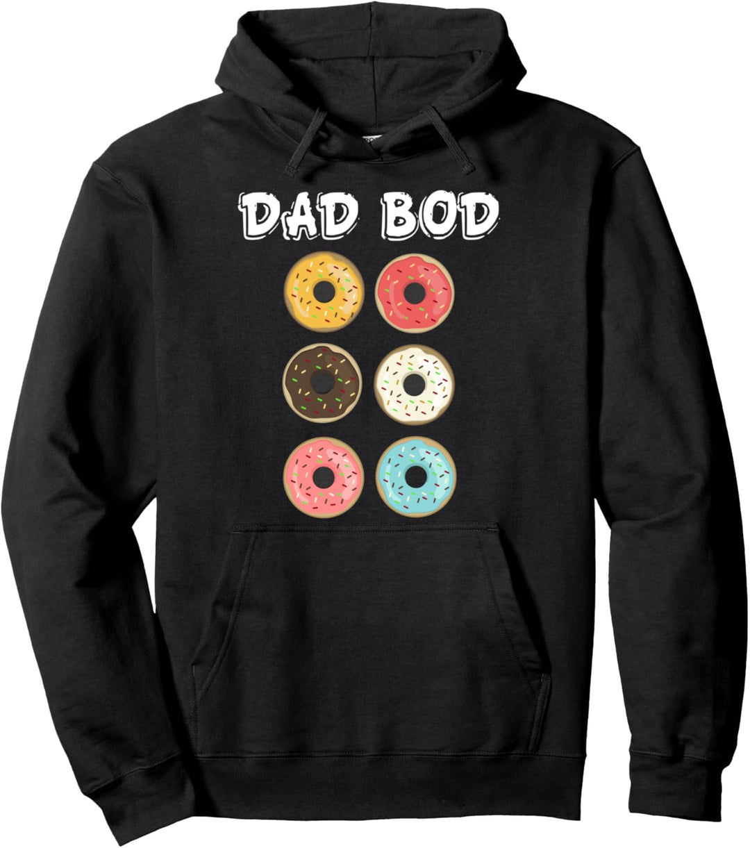 Papa Bod lustige Donuts Pullover Hoodie