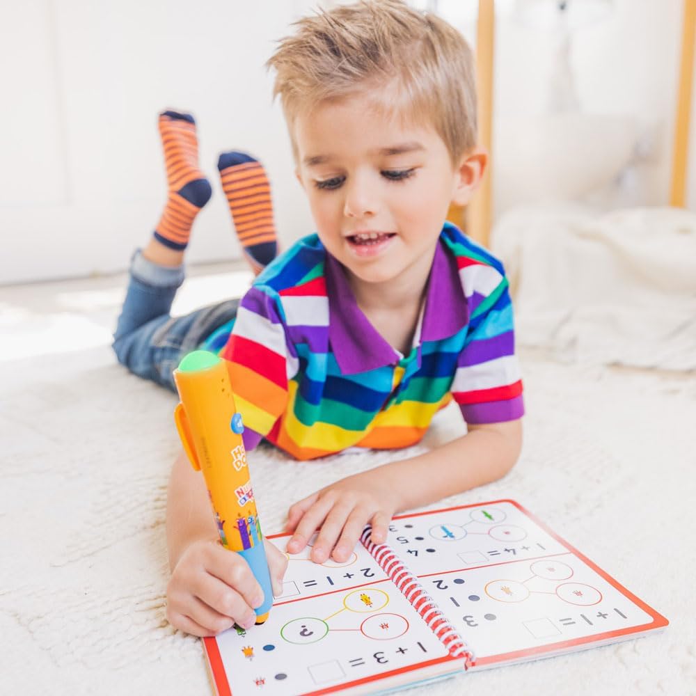 Learning Resources Hot Dots Numberblocks 1-10 Aktivitätsbuch mit interaktivem Stift, über 75 Aktivit