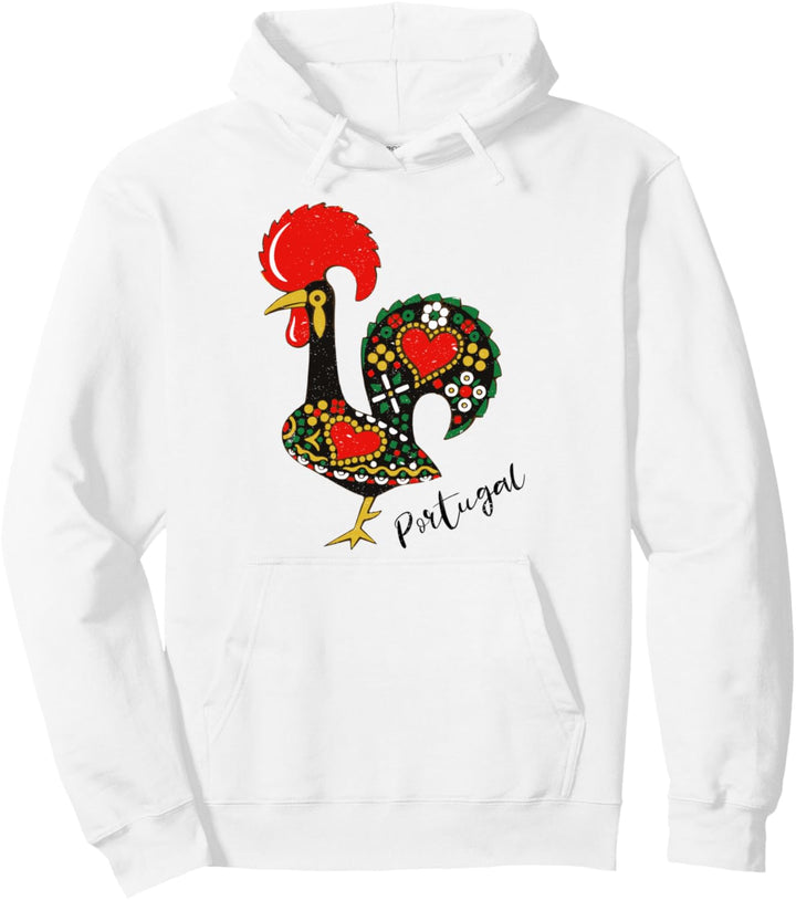 Galo de Barcelos – Portugiesisches Hahn-Design. Pullover Hoodie