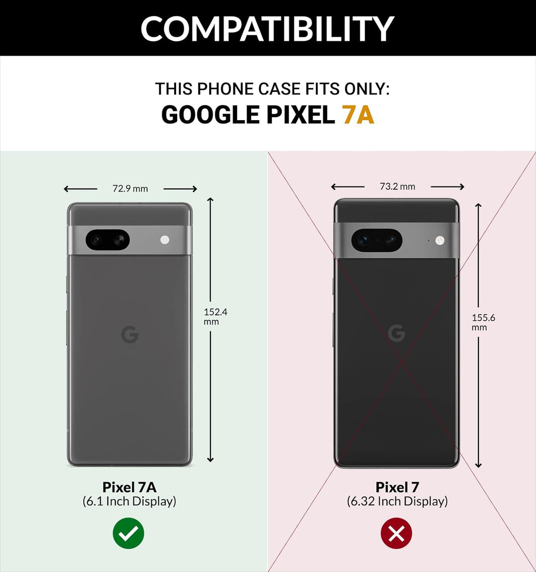 SURAZO Premium Handyhülle für Google Pixel 7A 5G 5G – Premium Echtleder Schutzhülle mit Pfote Motiv
