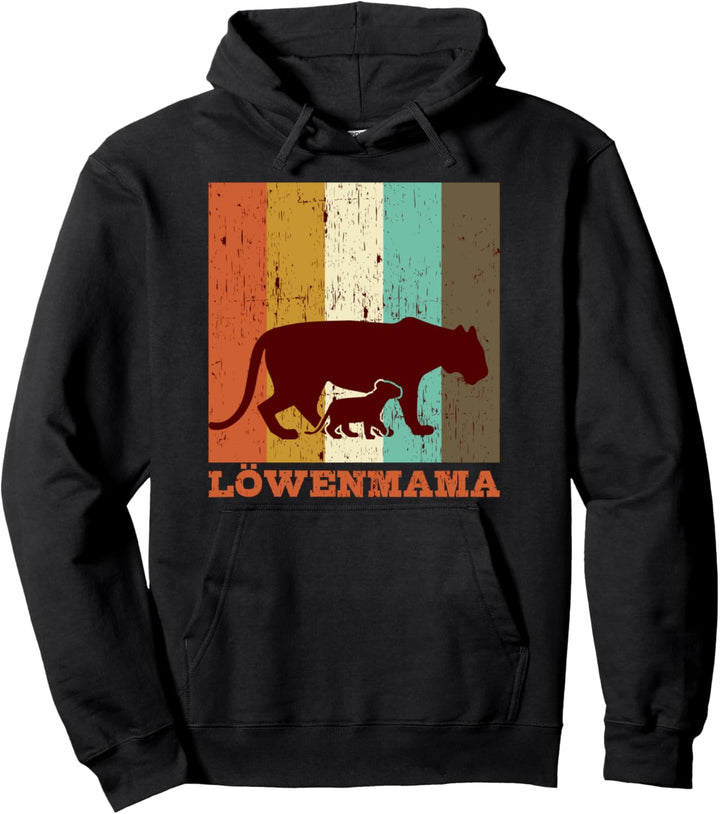 Löwenmama Muttertag Mama Pullover Hoodie