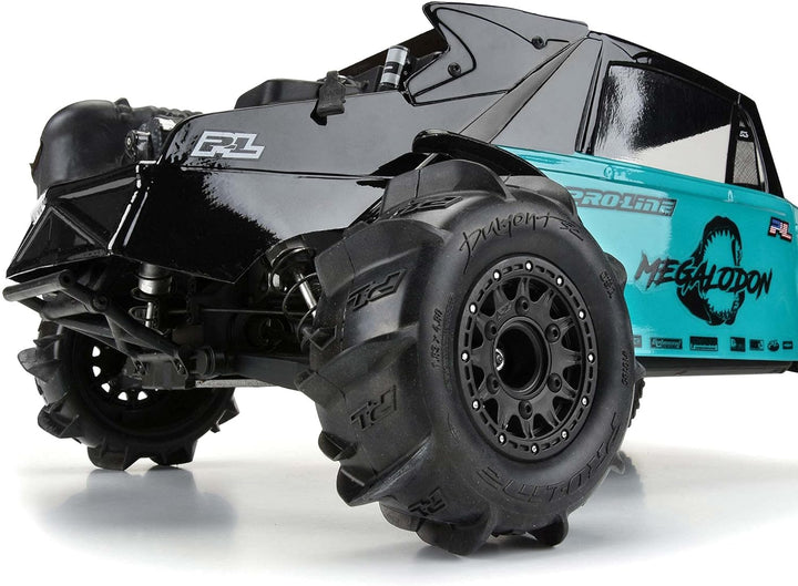 1/10 Dumont Front/Rear 2.2"/3.0" SC Mounted 12mm Black Raid (2)