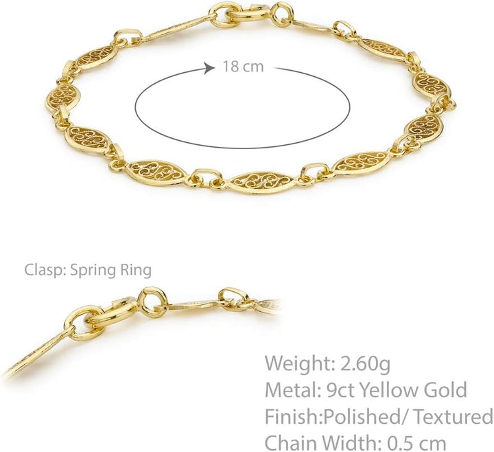 Carissima Gold Damen - Armband 375 Rundschliff Diamant 1.20.6892