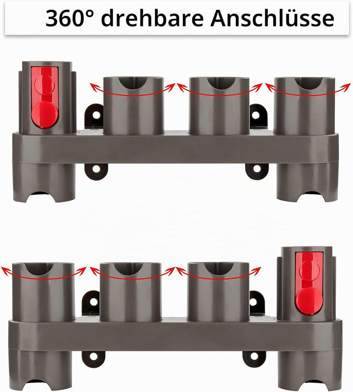 Wandhalterung Zubehörhalter für Dyson Gen5 G5 V15 V12 V11 V10 V8 V7 Staubsaugerzubehör, Dyson Aufsat