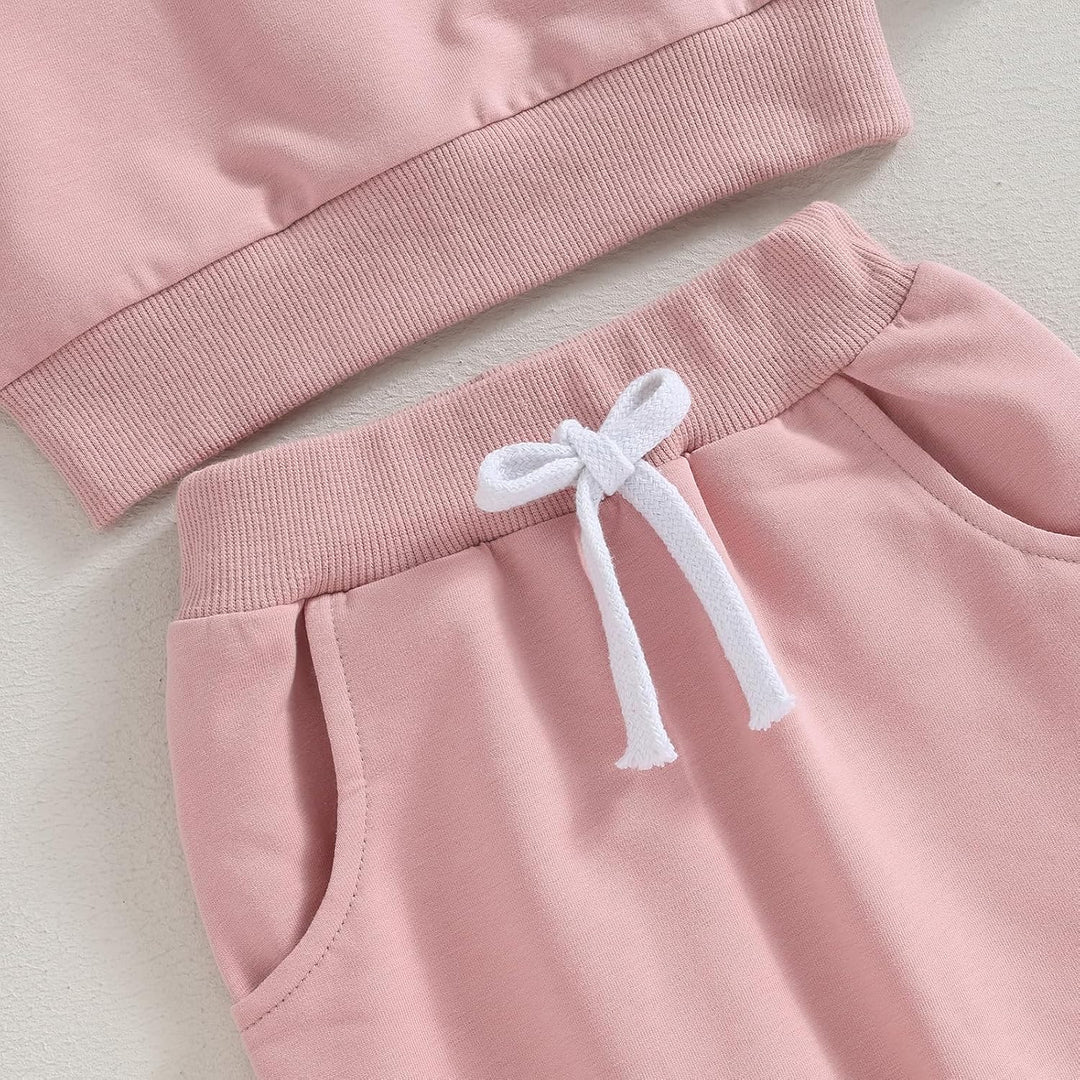 Baby Mädchen Kleidung Sweatshirt + Lange Hose Zweiteiler Babykleidung Set Kleinkind Outfits Mama's G