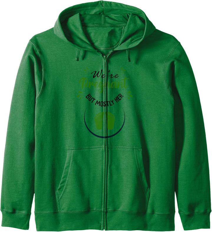 Erwartende Eltern Schwangerschaft Lustiger Spruch Baby Kapuzenjacke