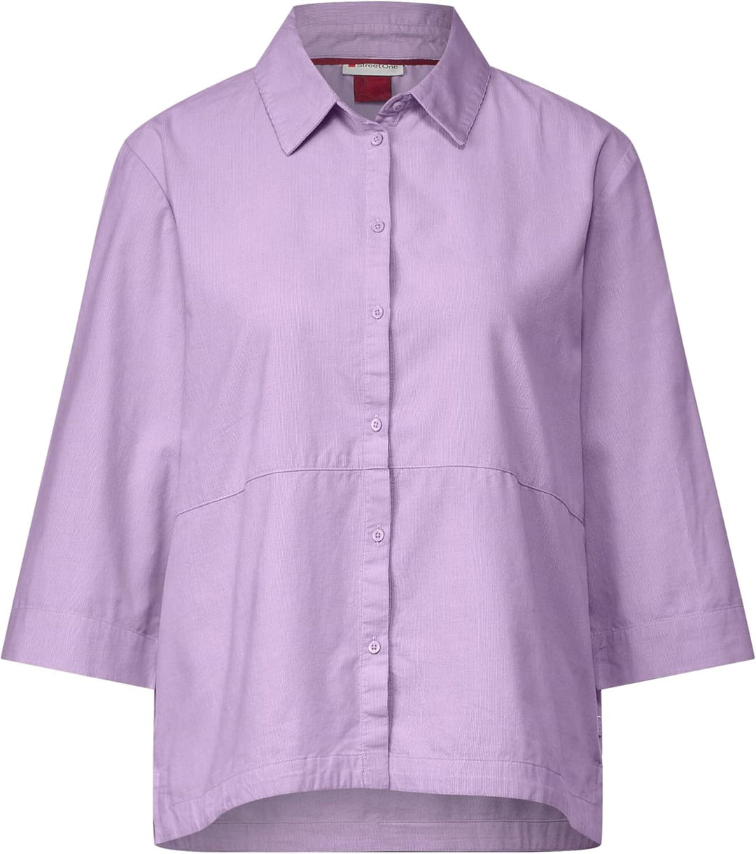 Street One Damen Blouse, Soft Pure Lilac