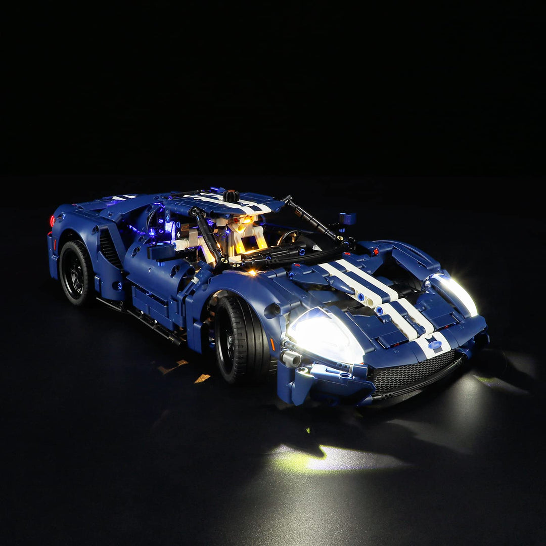 BRIKSMAX 42154 Led Licht für Lego Ford GT 2022 - Compatible with Lego Technic Bausteinen Modell - Oh