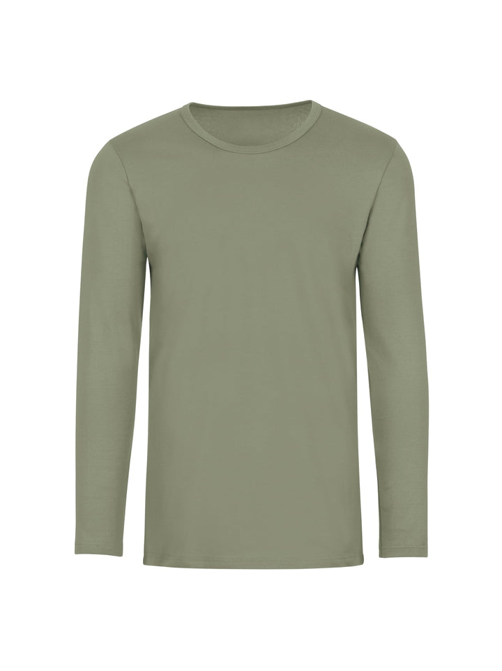 TRIGEMA Langarmshirt XL Salbei, XL Salbei