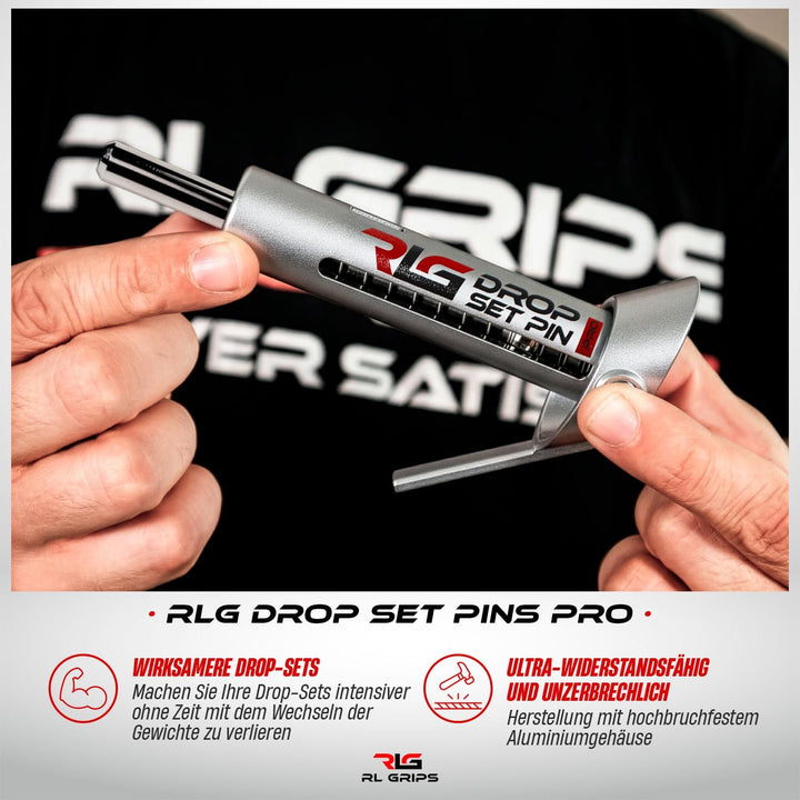 Drop Set Pins Pro für Fitnessstudios – Aluminiumstifte für den professionellen Einsatz beim Training