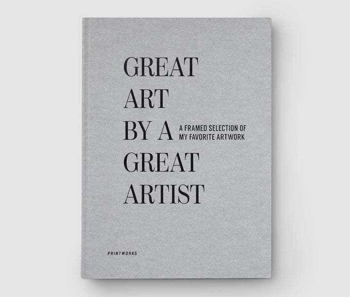 Great Art Frame Book Prints Grau, Grau