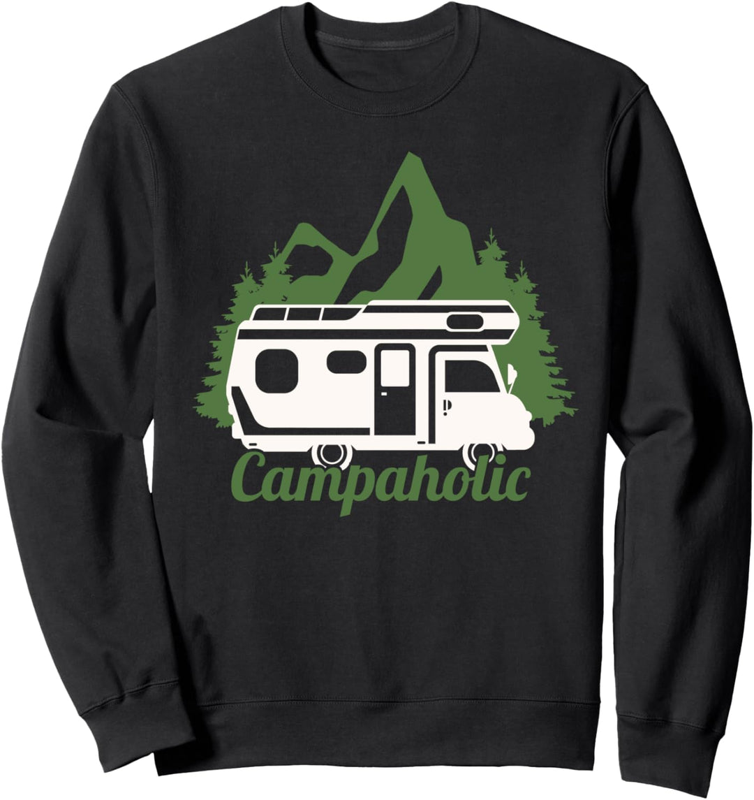 Wohnmobil Camping Campaholic Road Trip Camper Geschenk Sweatshirt