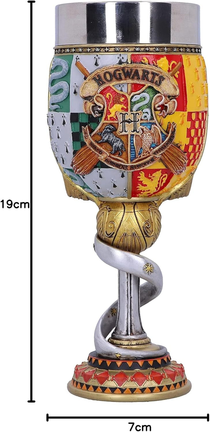 Nemesis Now Harry Potter Golden Snitch Quidditch Collectable Goblet, Kunstharz, Gelb, 1 Stück (1er P