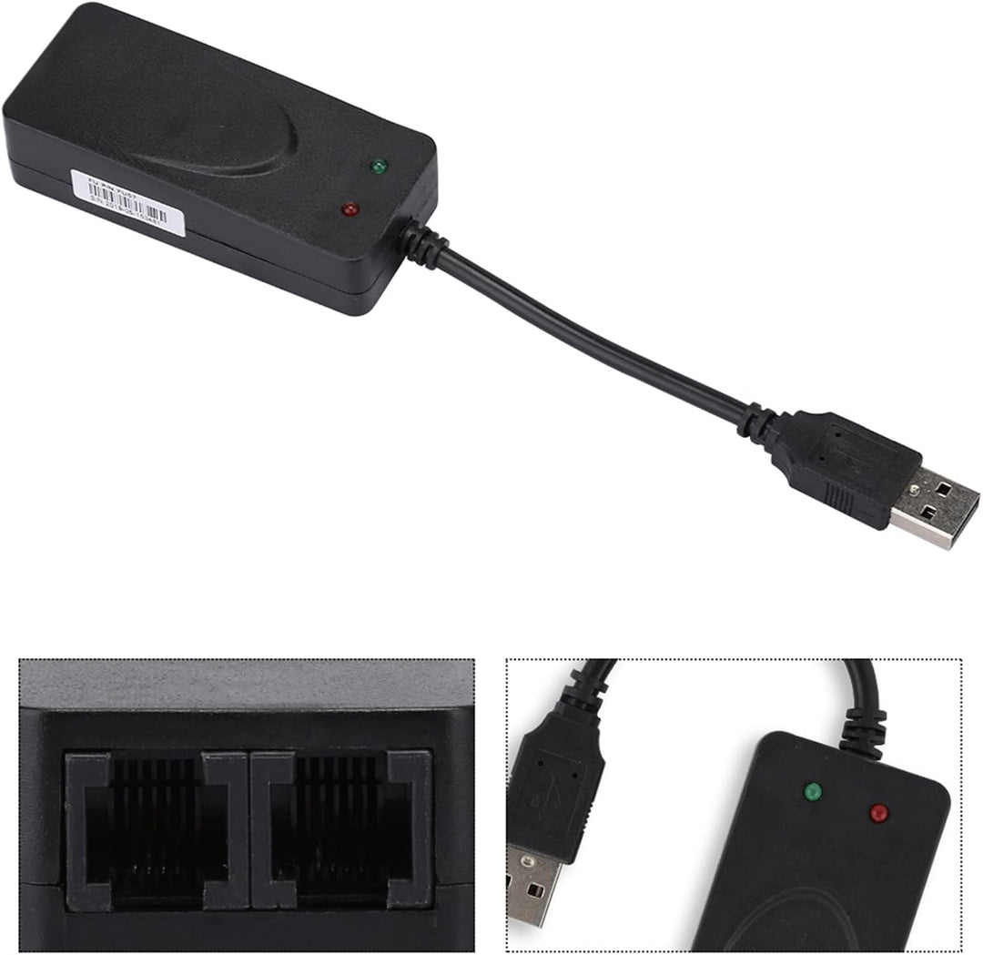 Faxmodem Dual, Externer Treiber für RTC DS3231 DS1307 Port USB2.0 56K Echtzeituhr 7 8 10 XP