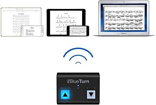 IK Multimedia iRig BlueTurn, Schwarz/Weiss Single, Single