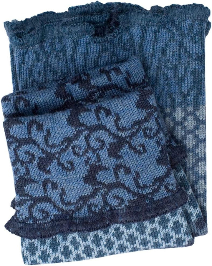 invero, Merino Armstulpen/Armwärmer Judy, 100% Wolle Wasser, Wasser