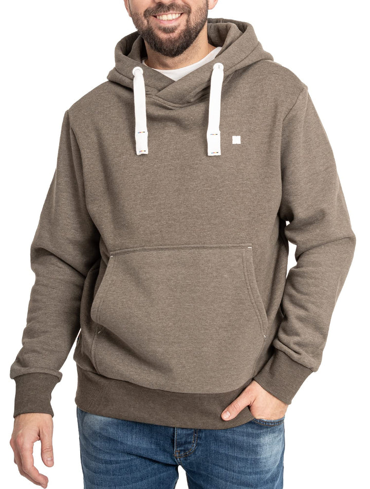Deproc Active Herren Sweatshirt Pullover mit Kapuze Kapuzenjacke Fleecejacke Windbreaker Hoodie Linu