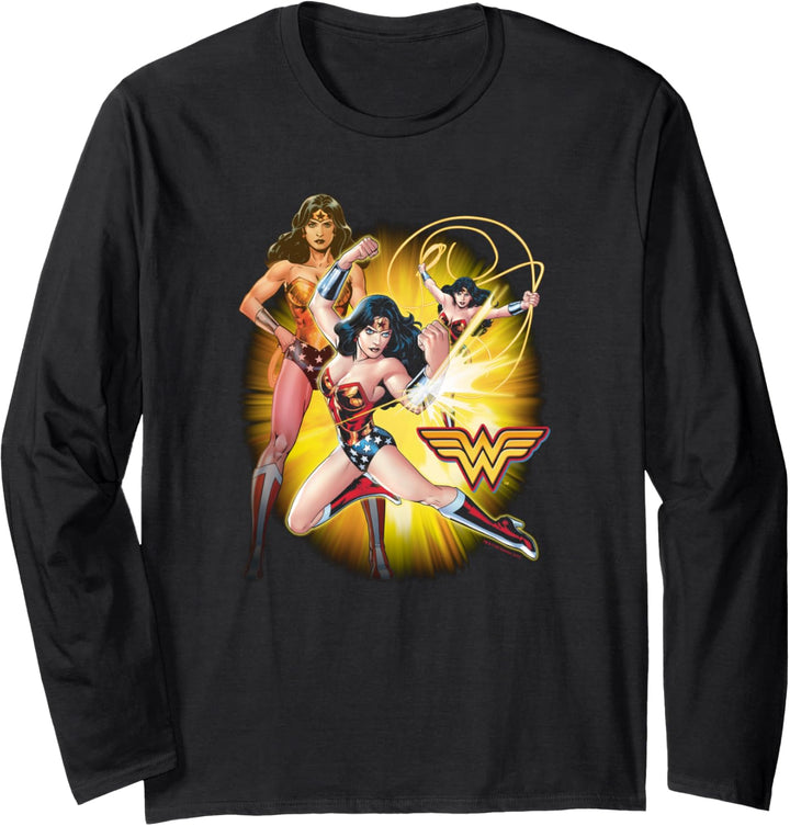 Wonder Woman Poses Langarmshirt