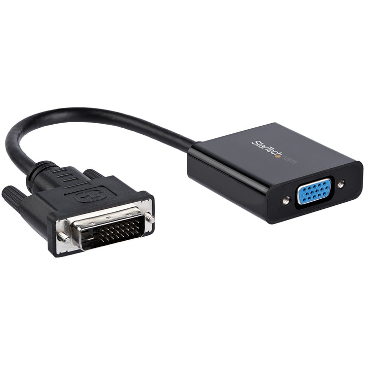 StarTech.com DVI-D auf VGA Aktives Video Adapter/ Konverter Kabel - DVI zu VGA Wandler Box Stecker /