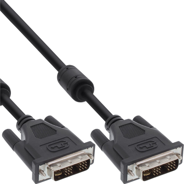 InLine 17793 DVI-I Kabel, digital/analog, 24+5 Stecker / Stecker, Dual Link, 3m