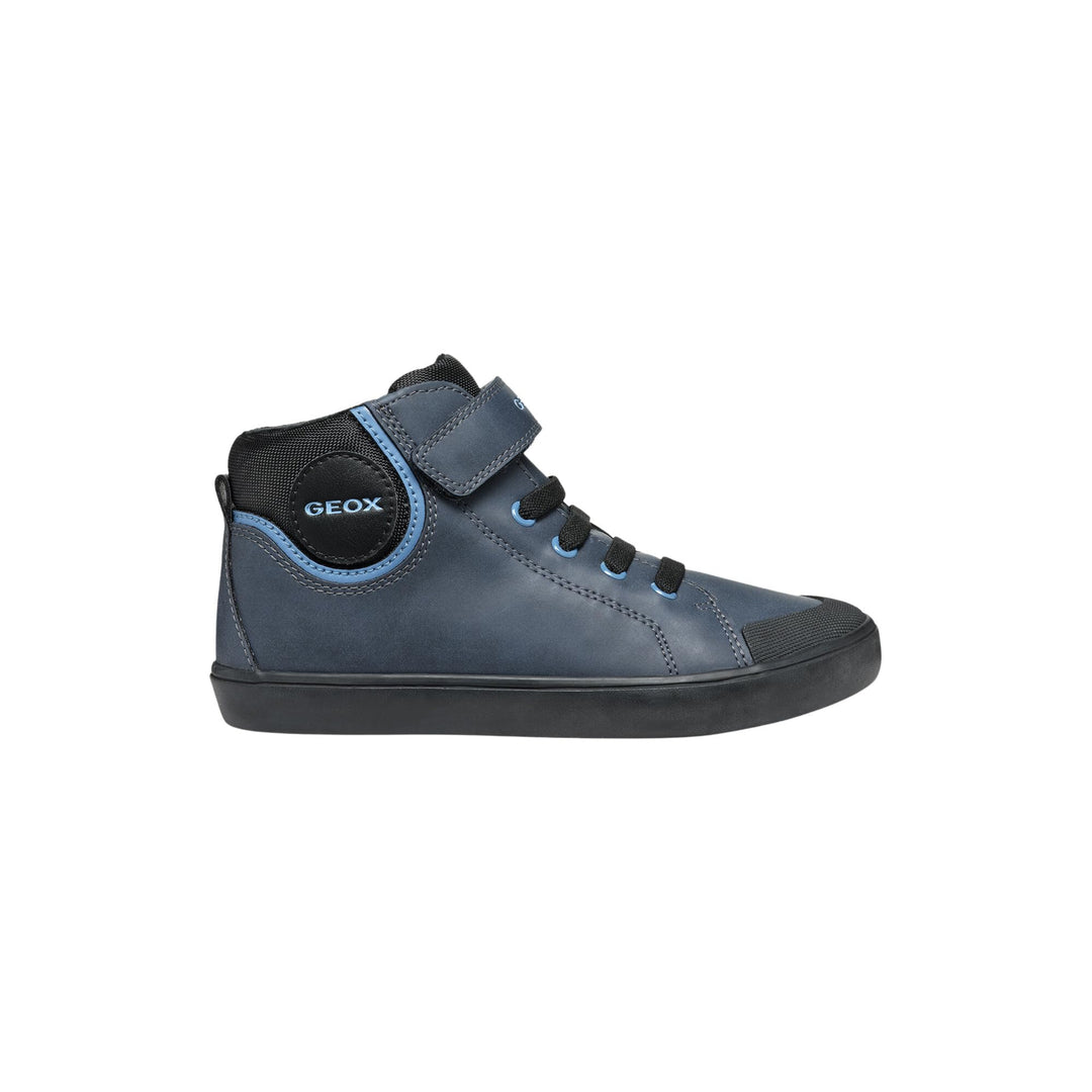 Geox Jungen J Gisli Boy C Sneaker 28 EU Blau, 28 EU Blau