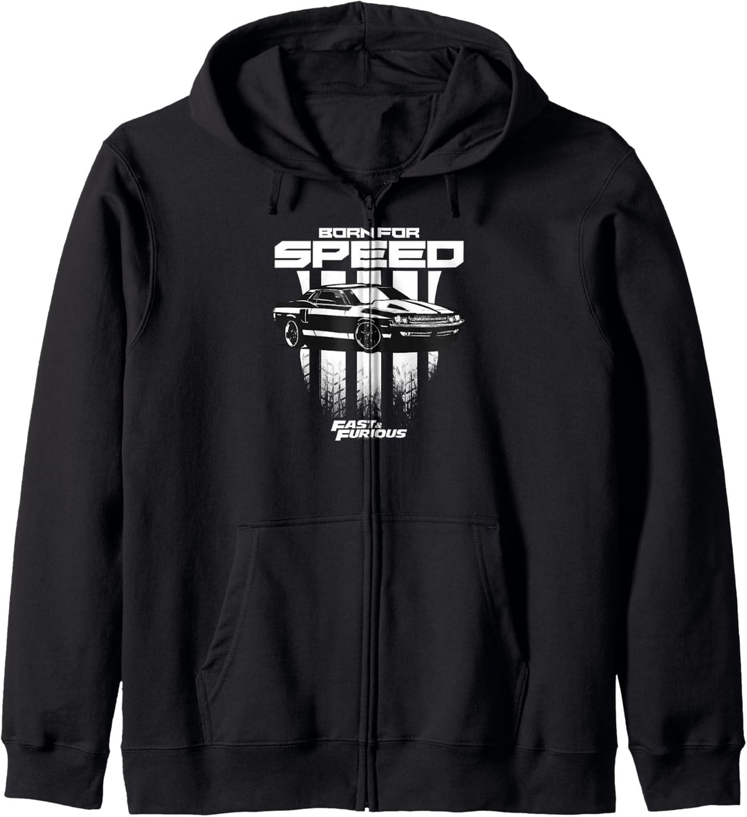 Fast &amp; Furious Vintage Born For Speed Kapuzenjacke