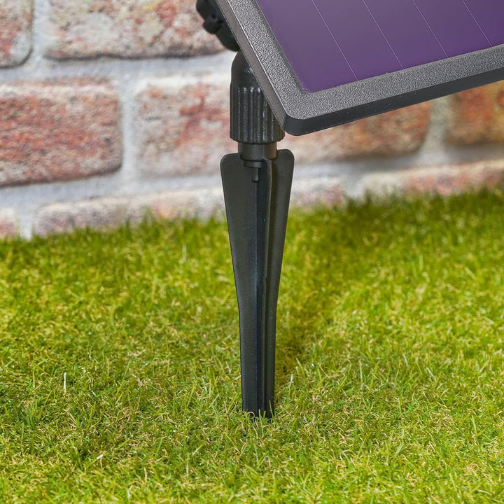 Esotec Solar 3D Weihnachtsstern, 2er-Set gross, winterfest, Leuchtstern, LED Stern outdoor, Aussenst