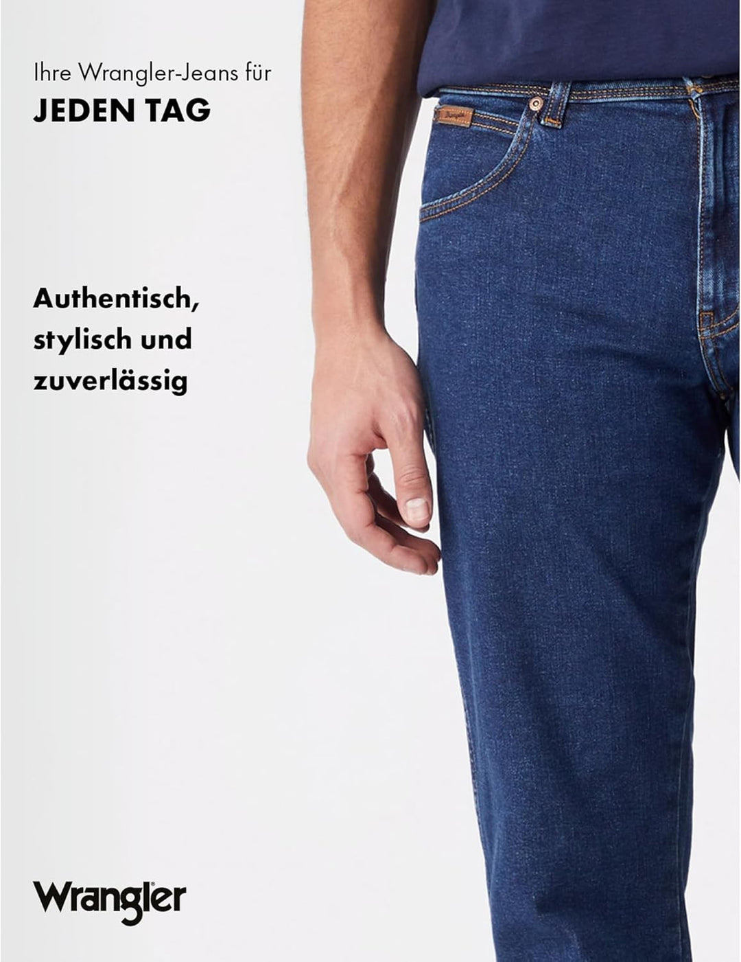Wrangler Herren Texas Contrast' Jeans 30W / 32L Darkstone, 30W / 32L Darkstone