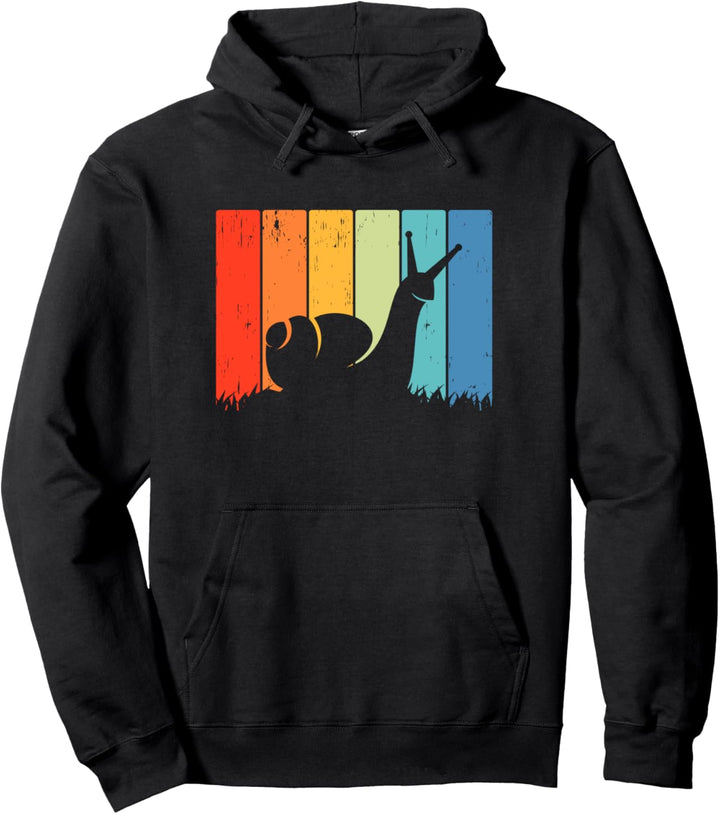 Retro Schnecke Pullover Hoodie