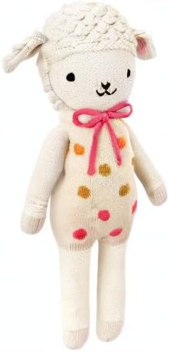 CUDDLE + KIND Lucy The Lamb Regular 20 "Handgestrickte Puppe - Erbstück Qualität, handgefertigt in P