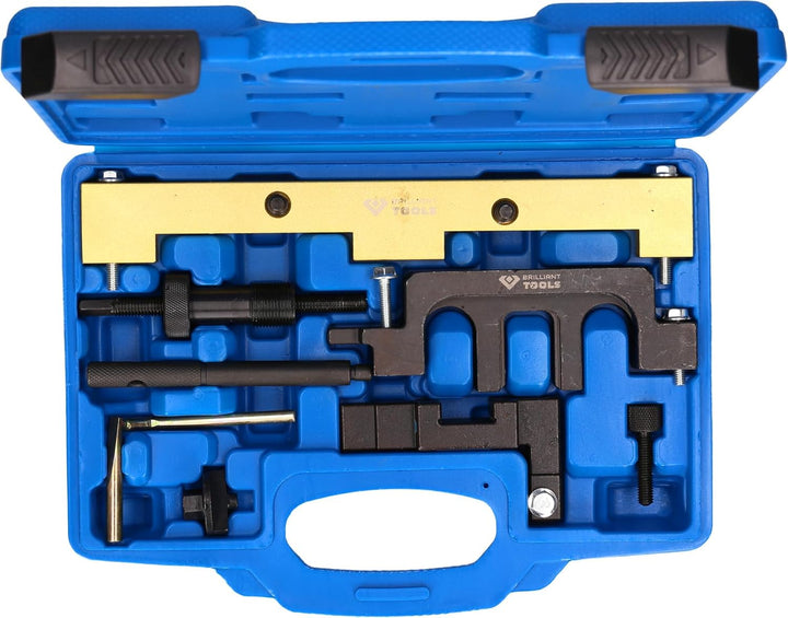 BRILLIANT TOOLS BT592200 Motor-Einstellwerkzeug-Satz für BMW N42, N46, N46T [Powered by KS TOOLS]