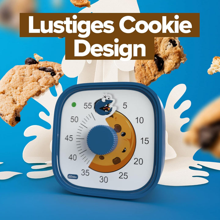 Visueller Timer für Kinder – Cookie Monster – Geschenkidee Einschulung &amp; Kindergarten – Zeitmanagem