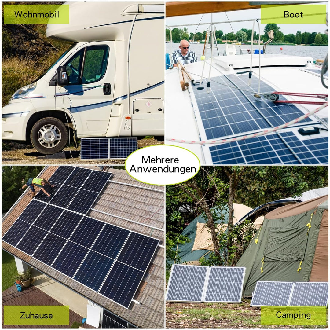 Solar-Anschlusskabel,Solar-Panel Y Zweig Parallelverbinder,30A 1000V 6mm² 2 bis 4 Splitter Solar-Pan