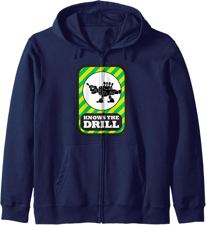 DinoTrux kenne den Bohrer Kapuzenjacke